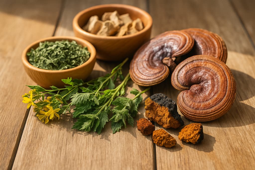 Leśna farmacja – zioła i grzyby